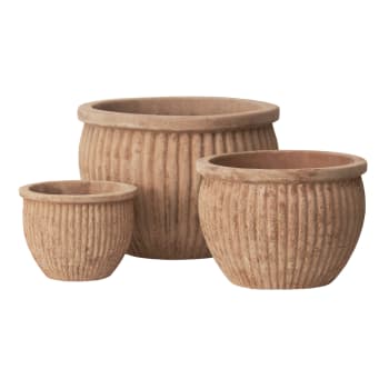 Lima outdoor pot brown D23,5-44 H18-31 S/3