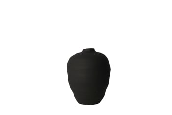 Cosmo vase black D29 H36.5