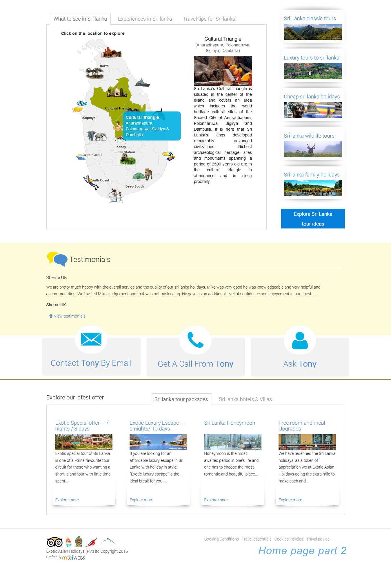 Web development portfolio