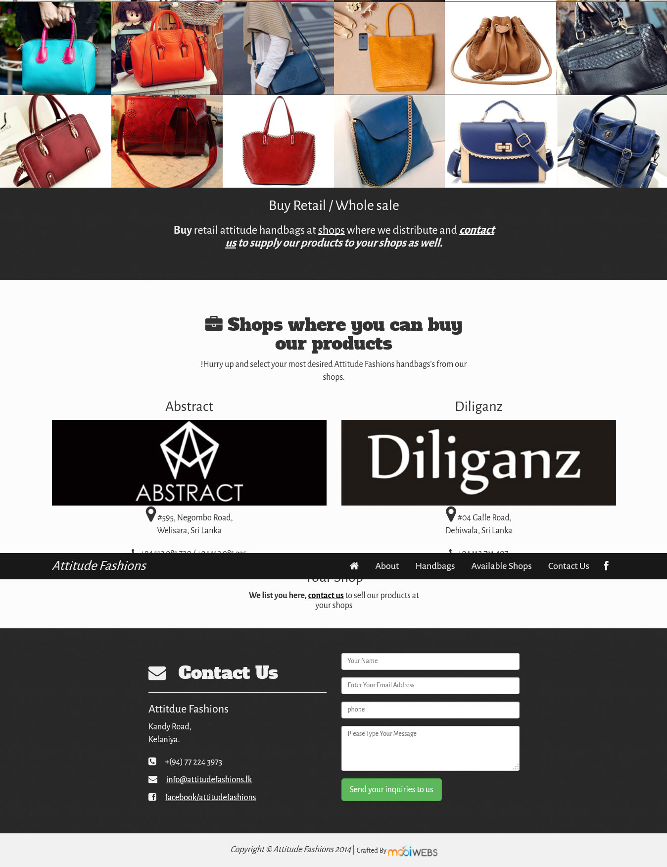 Web development portfolio