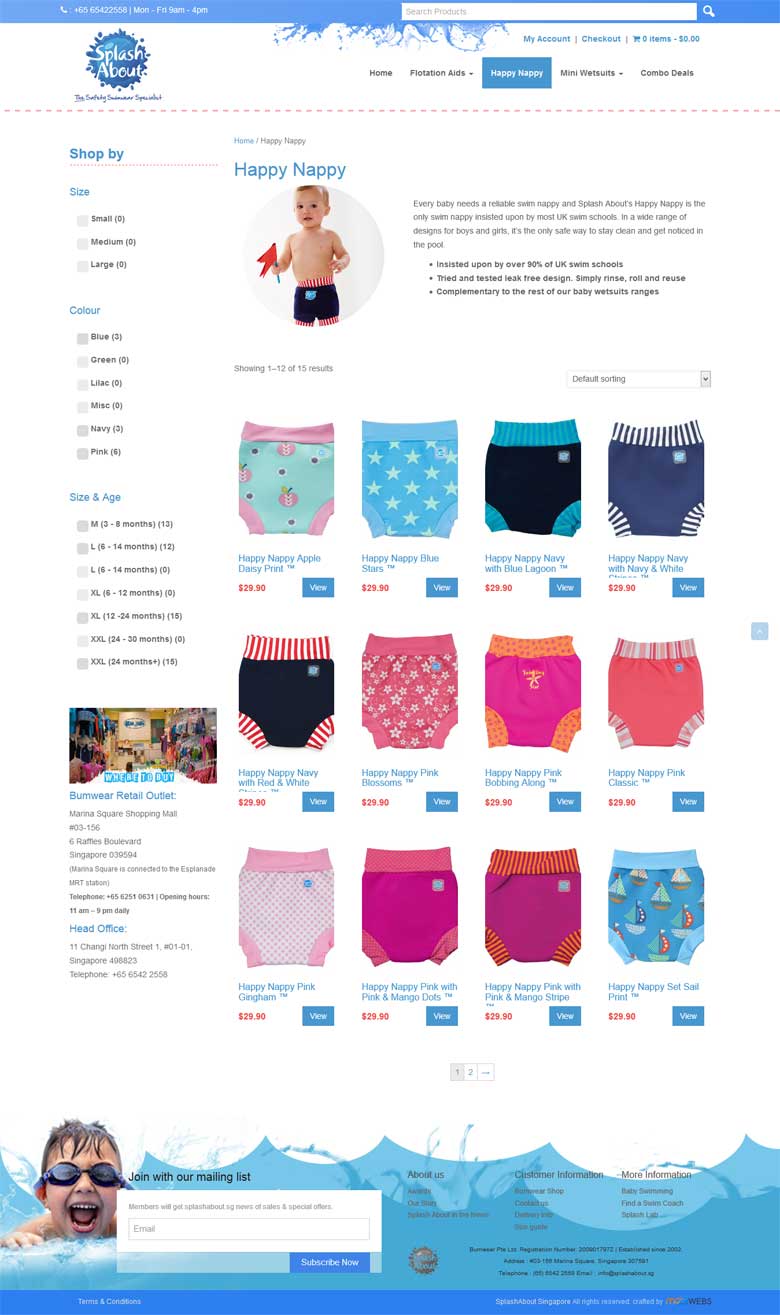 Web development portfolio