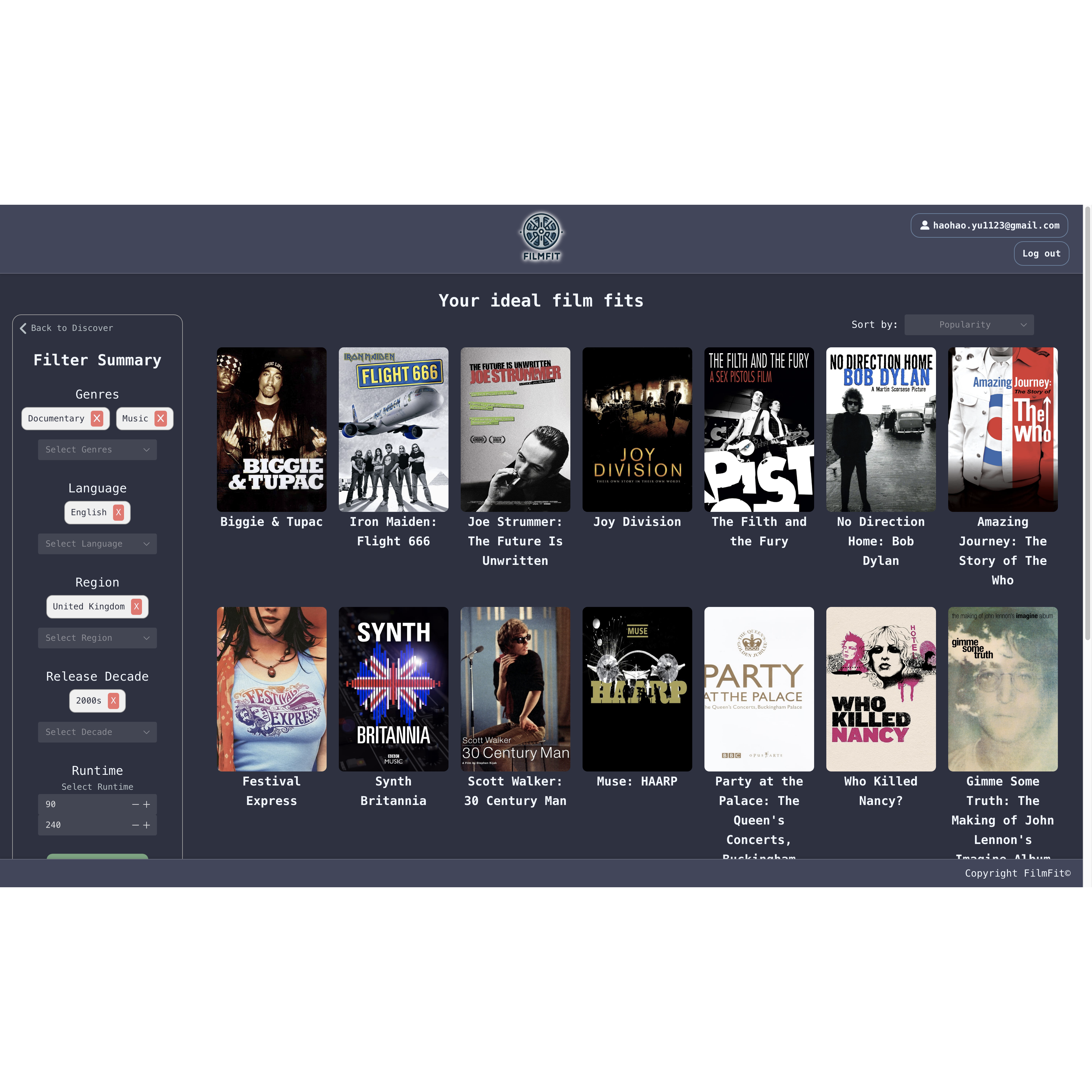 Film Discover App