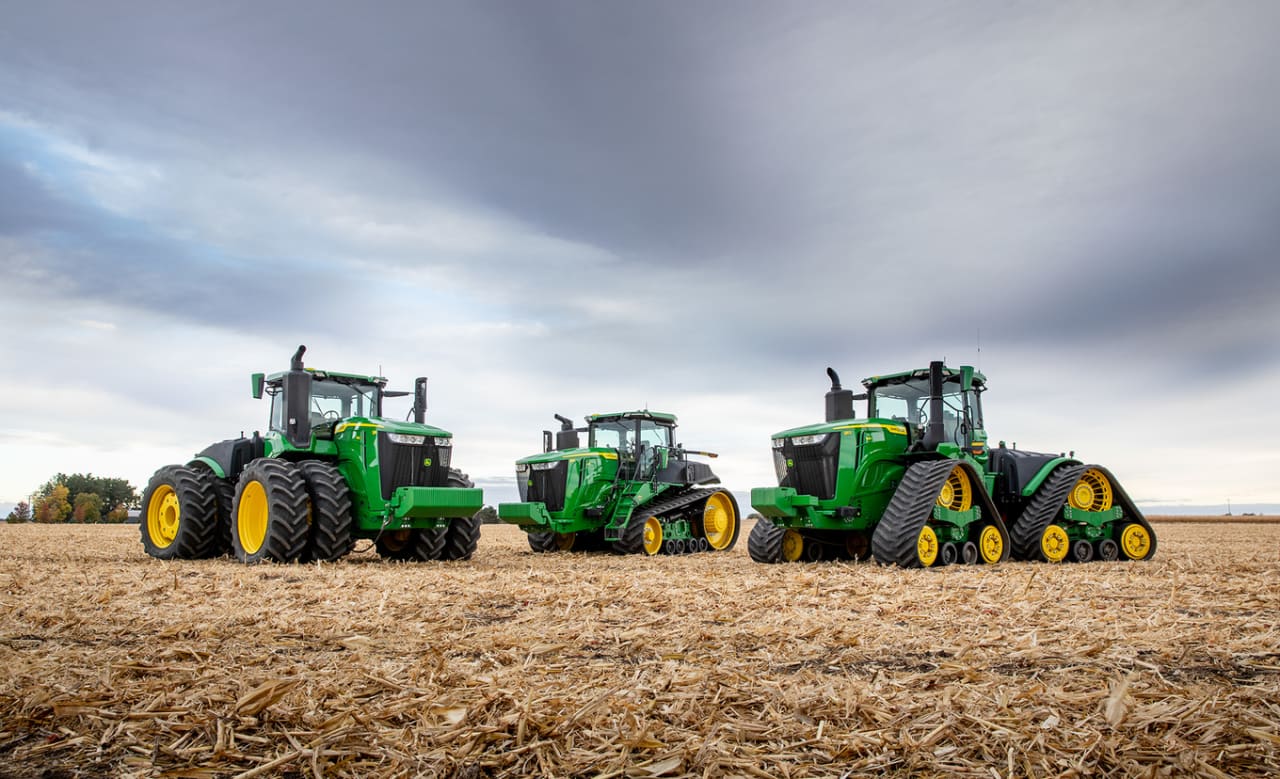Nya 9-serien traktorer från John Deere
