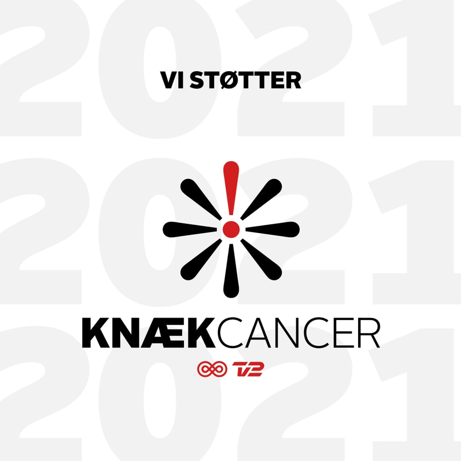 Vi støtter Knæk Cancer 2021