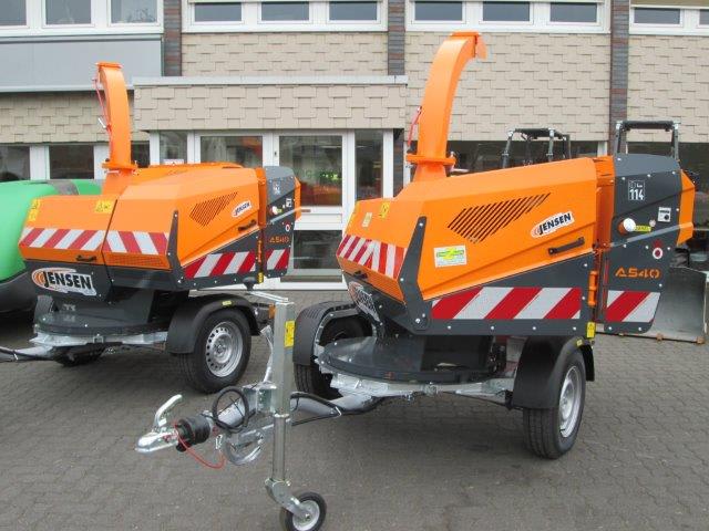 Jensen Holzhäcksler - die neue Generation des 540 M