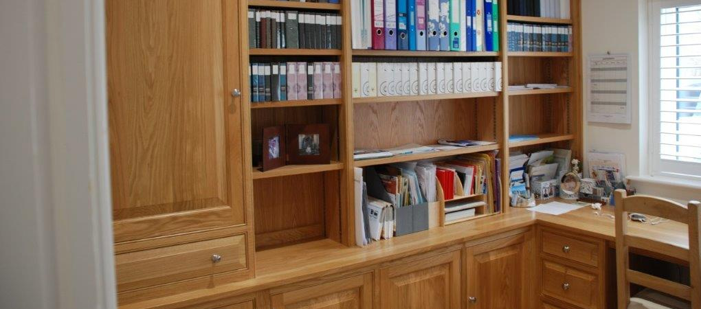 fiited home office furniture