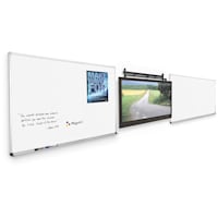 MooreCo Balt Sharewall Board Full Wall Whiteboard Panel System