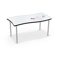 Hierarchy Creator Table + Porcelain Steel Top | MooreCo