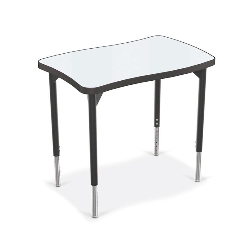 Hierarchy Creator Desk + Porcelain Steel Top | MooreCo