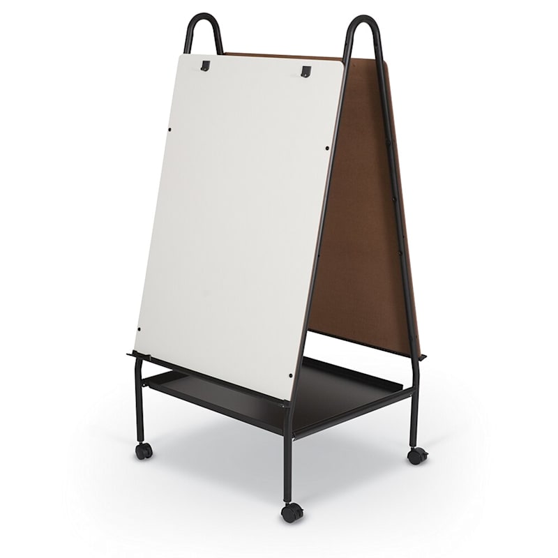 Wheasel Mobile Easel Whiteboard Porcelain