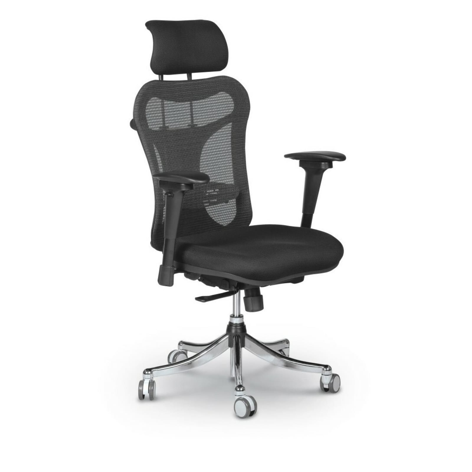 All Mesh Ergonomic Computer Chair with Built-in Coat Hanger by MooreCo