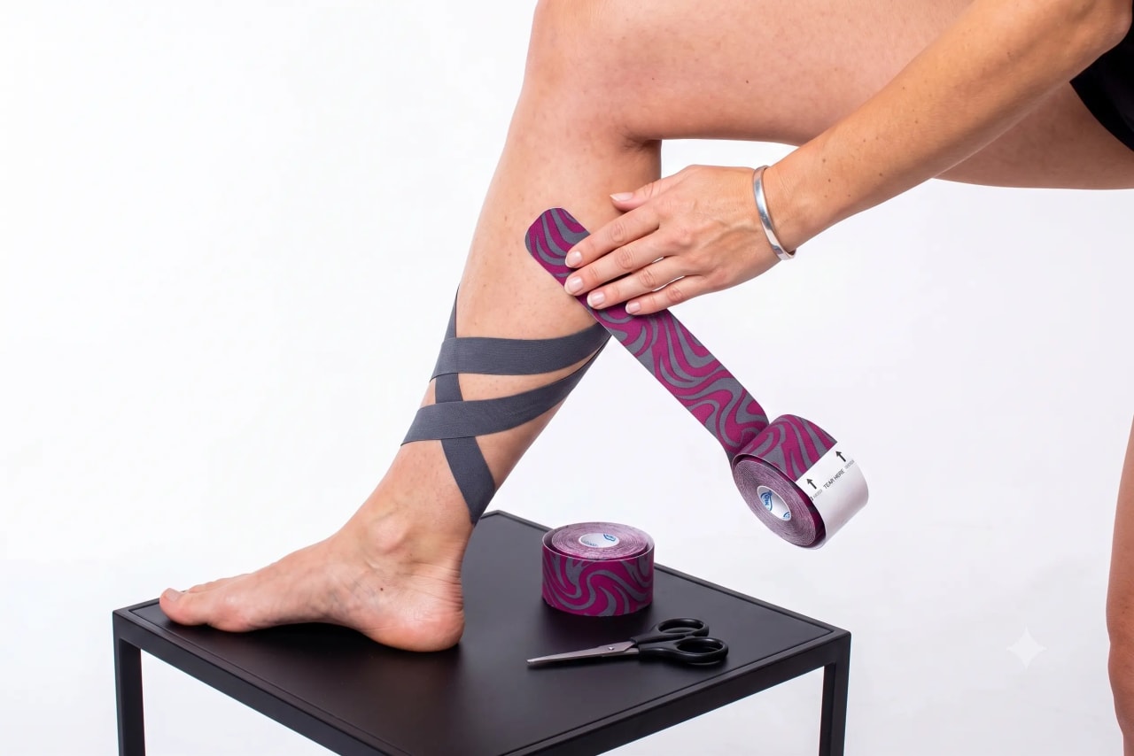 Leg Kinesio Taping Ujr8gr