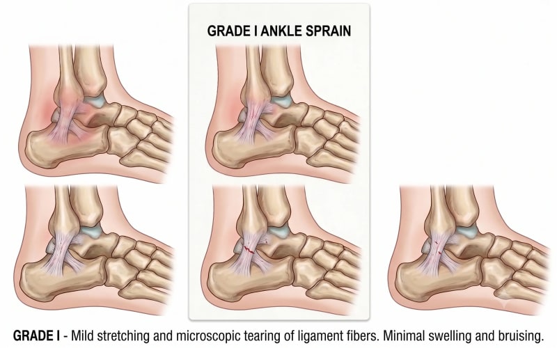 Ankle Sprain Treatment Grade 1 Ankle Y1t31l