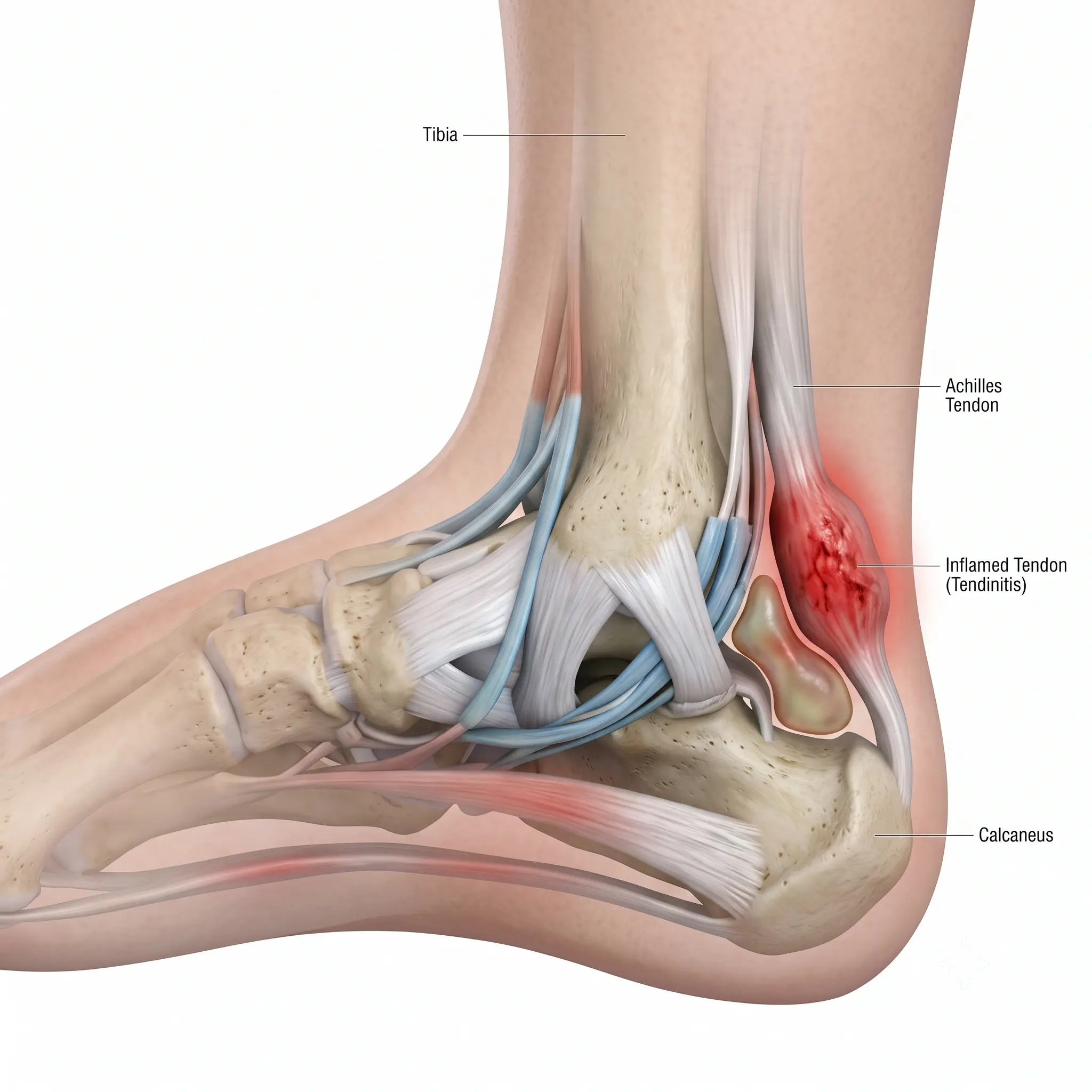 Foot & Ankle Pain Achilles Tendinites Oglhdq