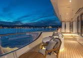 Completed Lurssen TIS Owners Deck Night