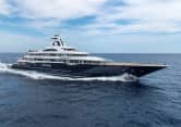 Profile of completed Lurssen Yacht TIS