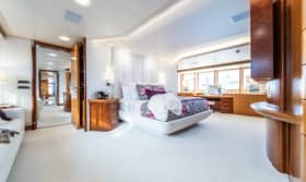 Feadship TASIA - Spacious 5 stateroom layout