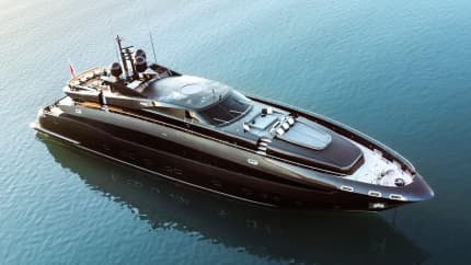 136ft BAGLIETTO yacht AQUILA u2014 exterior