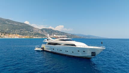 112ft FERRETTI CUSTOM LINE yacht CHAMPAGNE AND CAVIAR u2014 exterior