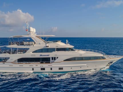 Luxury yacht Benetti 121 Namaste for charter