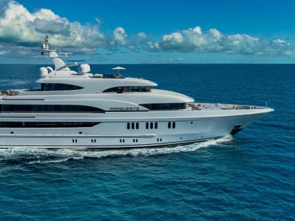 Luxury yacht Lurssen Marguertie for charter