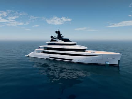 Project 146 Under Construction by Moran Yacht & Ship
