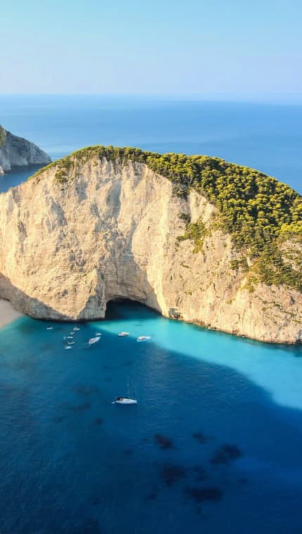 Greece Luxury Yacht Charter Scenery