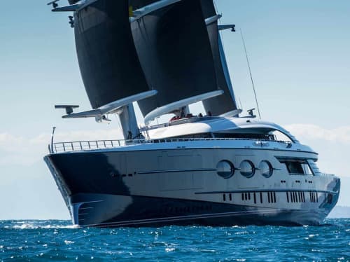 Oceanco BLACK PEARL built by Moran Yacht & Ship