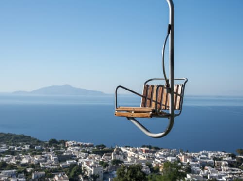Monte Solaro Chairlift in Capri Italy