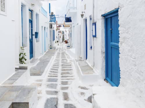 Charter in the Cyclades Islands in Greece