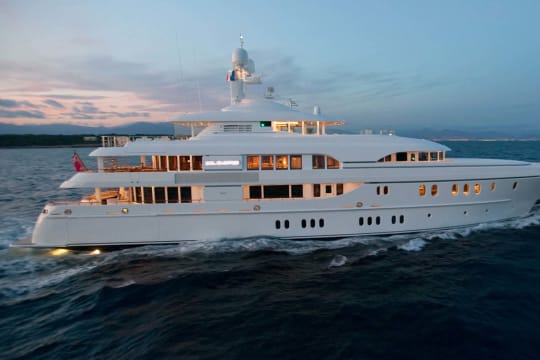 Lurssen SOLEMATES Built by Moran Yacht & Ship