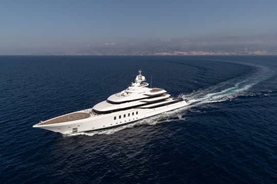 The Lurssen Madsummer is the height of fashionable superyachting