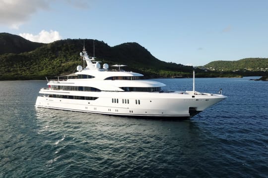 Lurssen AVANTI For Sale Profile Shot
