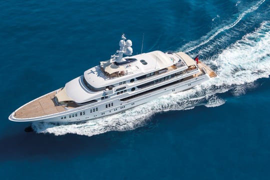 Moran Yacht & Ship Features Aurora Completed Yacht Project