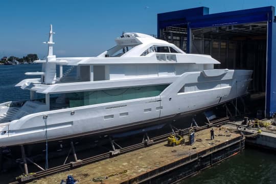 Amels 60 Project WITCHCRAFT yacht construction