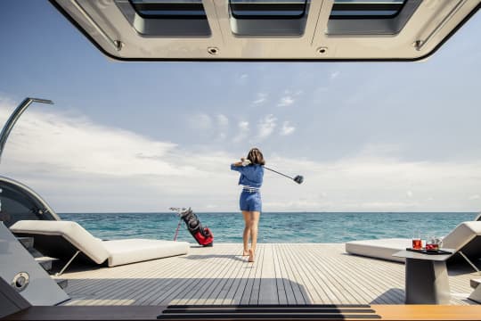 Golfing in the Bahamas yacht charter