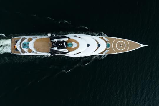 Lurssen KISMET Delivered