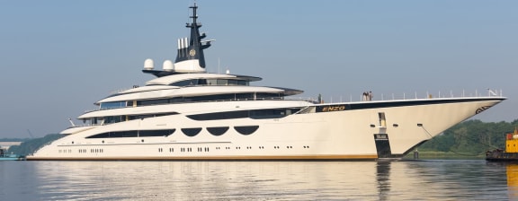 Completed luxury yacht project ENZO Lurssen