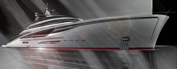 Luxury yacht construction Project MARANELLO CRN