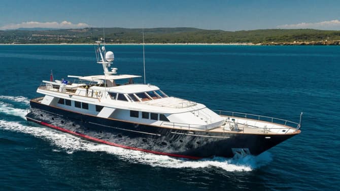 112ft CODECASA yacht BEL-AMI II u2014 exterior