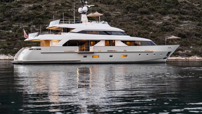 110ft SANLORENZO YACHTS yacht BONITA II u2014 exterior