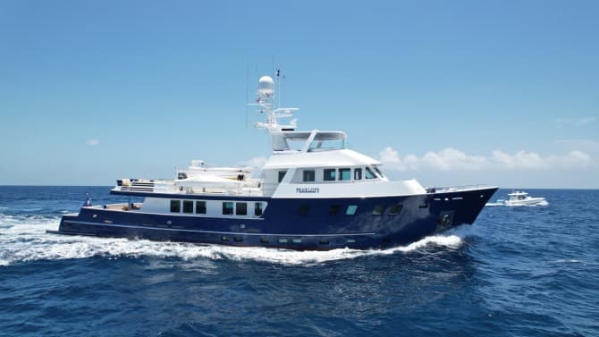 118ft DELTA yacht PENELOPE u2014 exterior