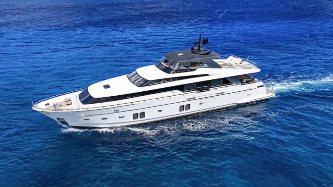 106ft SANLORENZO YACHTS yacht PERCAL u2014 exterior