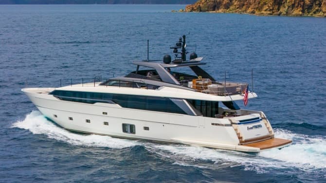 96ft SANLORENZO YACHTS yacht SWEET VIRGINIA u2014 exterior