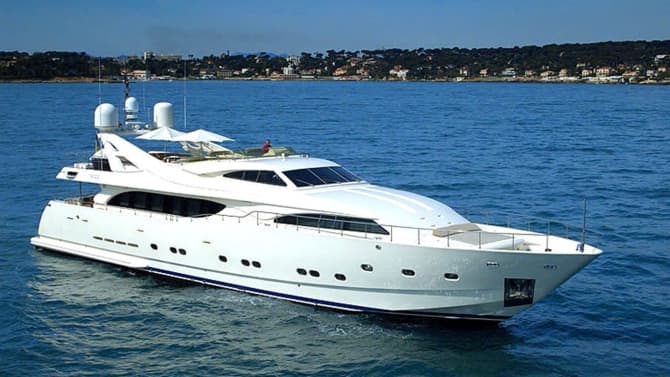 112ft CRN yacht TWO KAY u2014 exterior