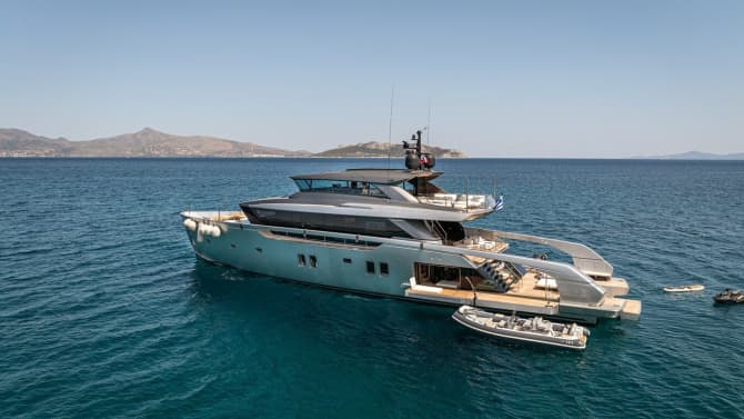 112ft SANLORENZO YACHTS yacht JUST MARIE III u2014 exterior