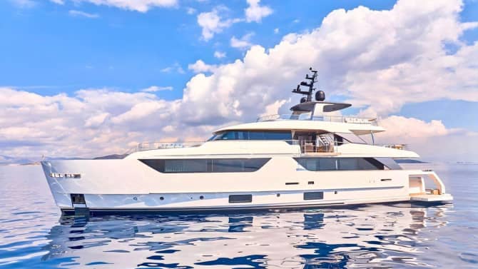 117ft SANLORENZO YACHTS yacht M/Y K2 u2014 exterior