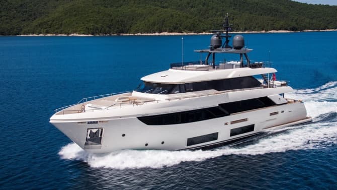 108ft CUSTOM LINE yacht SK u2014 exterior