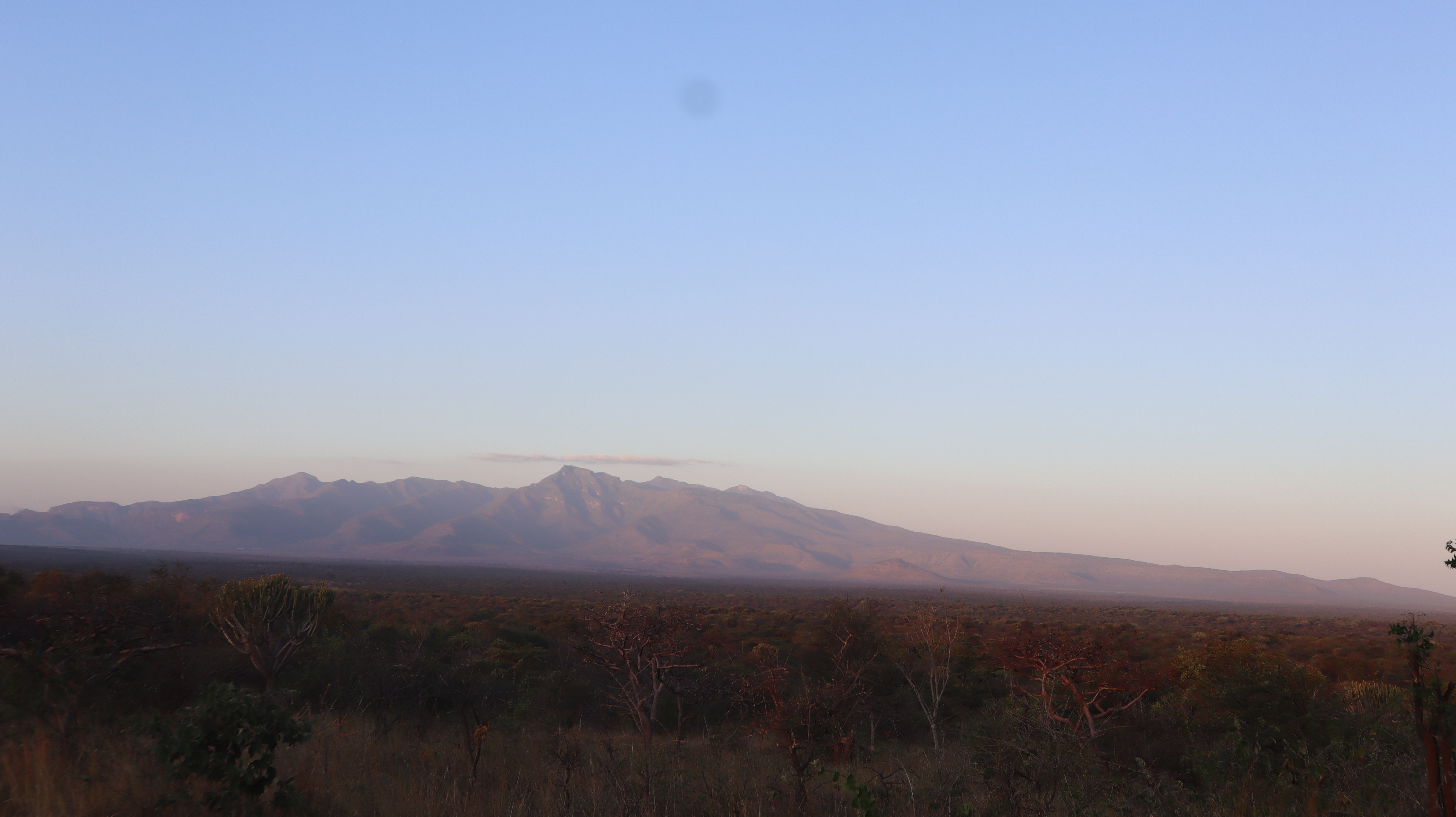 Mt. Moroto at a distance