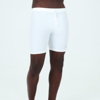 SS Mns Lycra Short With Drawsting (Wht)
